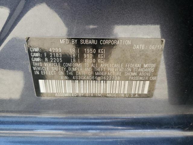 2017 SUBARU IMPREZA PR #3315724415