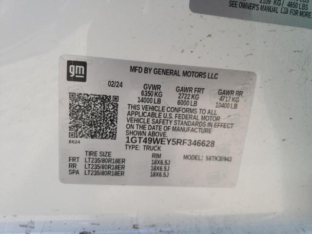 2024 GMC SIERRA K35 1GT49WEY5RF346628