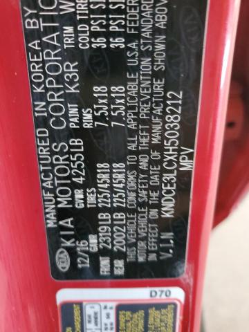 2017 KIA NIRO EX TO KNDCE3LCXH5038212