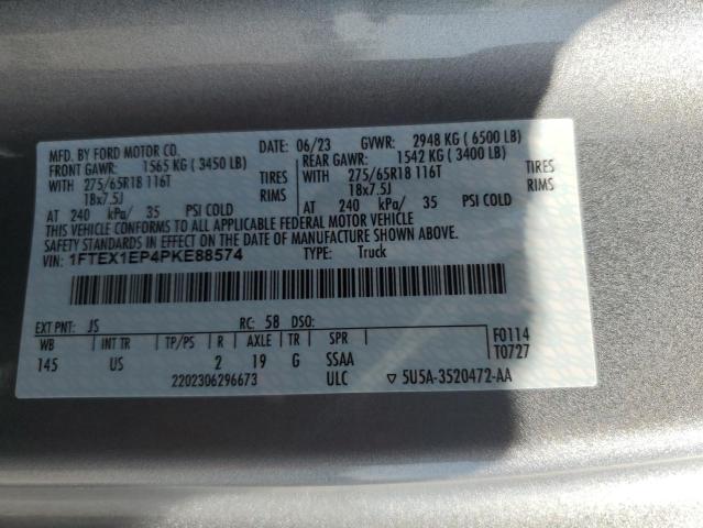 2023 FORD F150 SUPER - 1FTEX1EP4PKE88574