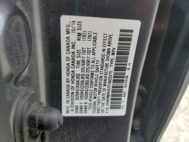 2015 HONDA CR-V EX 2HKRM4H57FH605275