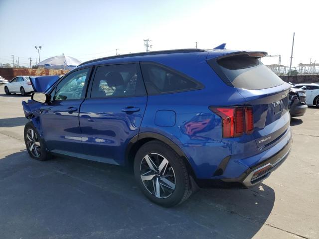 KIA SORENTO S 2023 blue  gas 5XYRL4LC1PG208193 photo #3