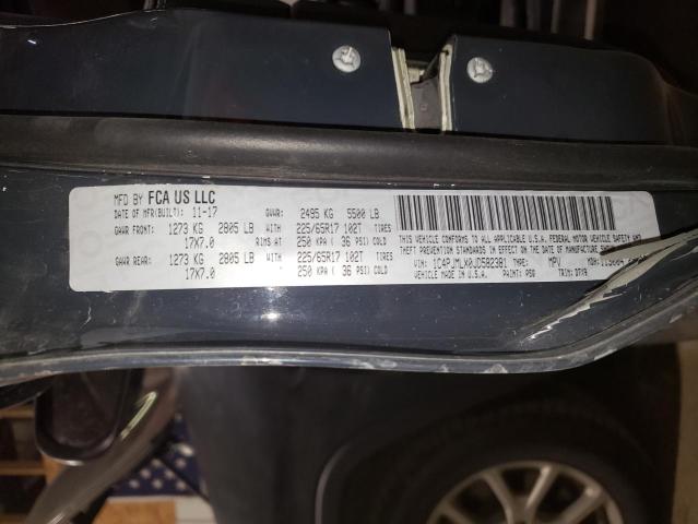 2018 JEEP CHEROKEE L - 1C4PJMLX0JD582381