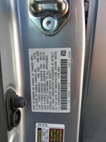 2018 HONDA CR-V EXL 2HKRW2H84JH646917