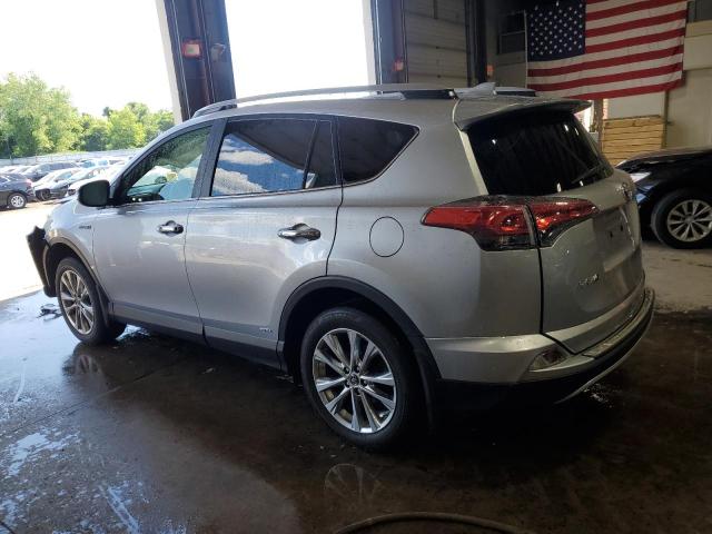 TOYOTA RAV4 HV LI 2018 silver  hybrid engine JTMDJREVXJD189323 photo #3