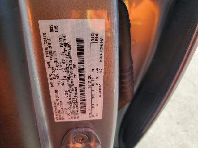 2022 FORD ESCAPE SE 1FMCU0G64NUB89405