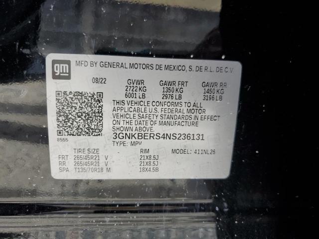 2022 CHEVROLET BLAZER RS - 3GNKBERS4NS236131