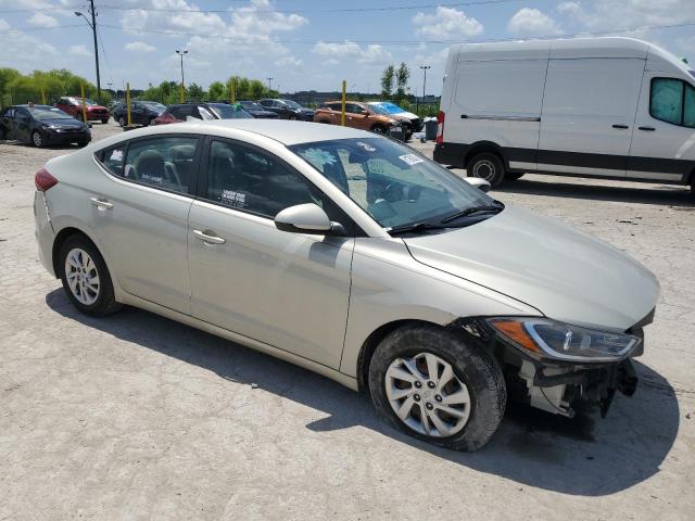 2017 HYUNDAI ELANTRA SE - KMHD74LF6HU124259