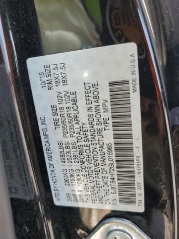2016 ACURA RDX ADVANC - 5J8TB4H72GL015965