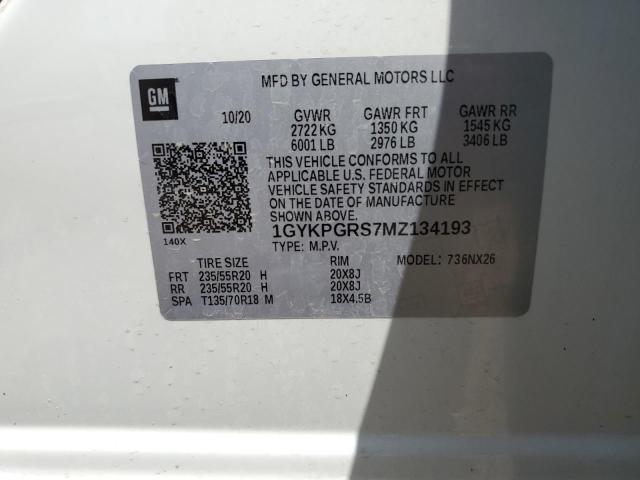2021 CADILLAC XT6 SPORT 1GYKPGRS7MZ134193