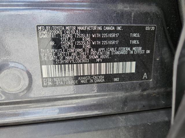 2020 TOYOTA RAV4 LE - 2T3H1RFV1LC063603