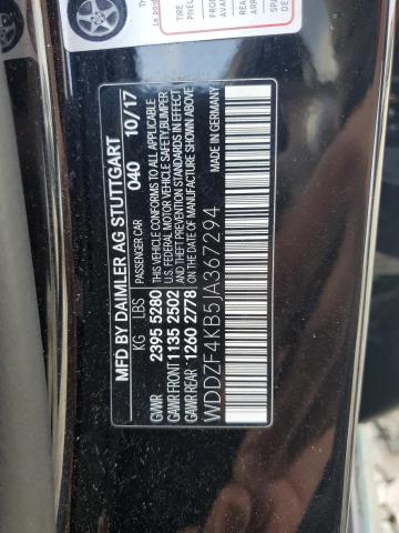2018 MERCEDES-BENZ E 300 4MAT WDDZF4KB5JA367294