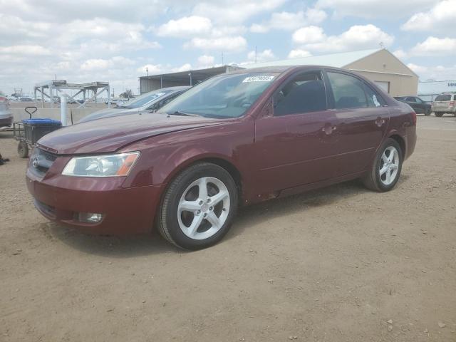 HYUNDAI SONATA SE 2007 red sedan 4d gas 5NPEU46F57H197435 photo #1