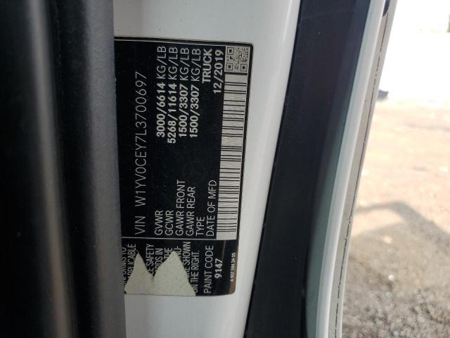 2020 MERCEDES-BENZ METRIS W1YV0CEY7L3700697