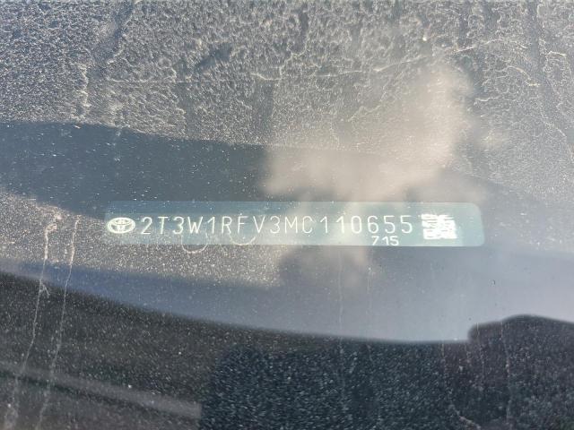 2021 TOYOTA RAV4 XLE - 2T3W1RFV3MC110655