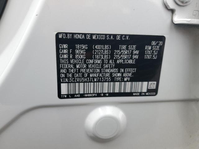 2020 HONDA HR-V LX 3CZRU5H37LM713755