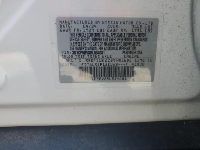 2024 NISSAN KICKS S - 3N1CP5BV8RL554081