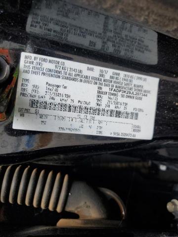 2018 FORD FOCUS SE 1FADP3K29JL207344