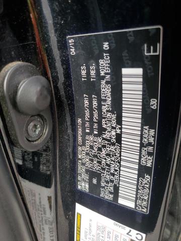 2015 TOYOTA 4RUNNER SR - JTEBU5JR5F5249697