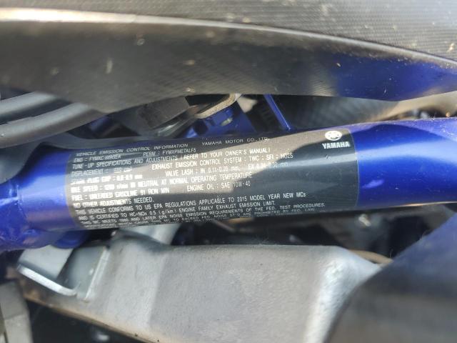 2015 YAMAHA FZ07 JYARM06E6FA000761