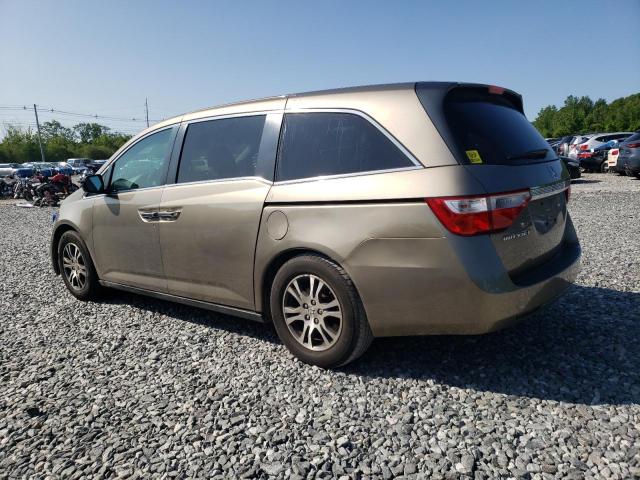 HONDA ODYSSEY EX 2012 tan  Gasoline 5FNRL5H44CB072764 photo #3