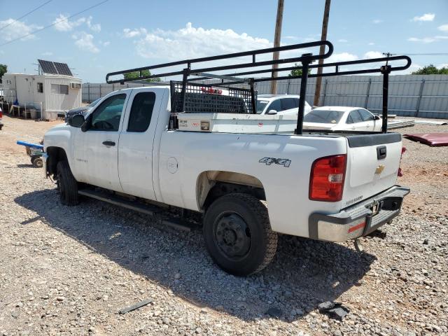 CHEVROLET SILVERADO 2013 white 4dr ext flexible fuel 1GC2KVCG0DZ161569 photo #3