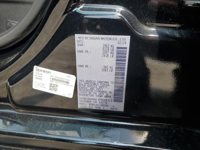 2024 NISSAN ALTIMA SV 1N4BL4DV4RN390815