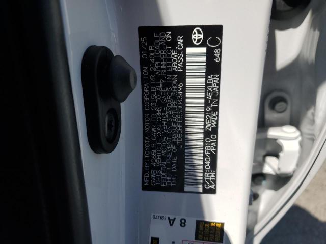 jtdbcmfe5sj043496 - 2025 Toyota corolla le - #60573545