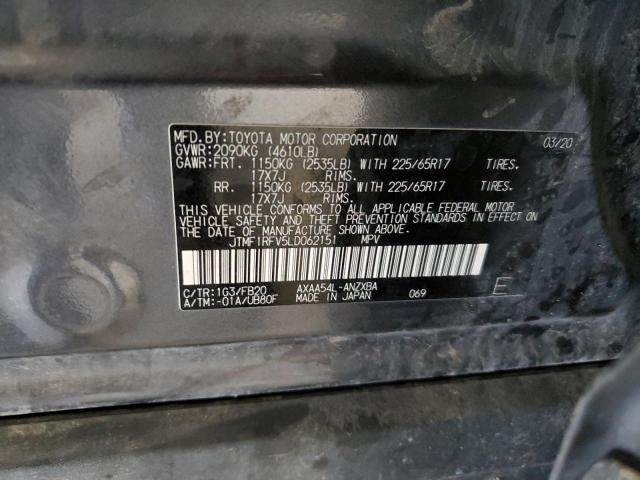 2020 TOYOTA RAV4 LE - JTMF1RFV5LD062151