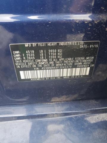 2015 SUBARU LEGACY 2.5 - 4S3BNBN68F3043379