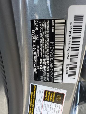 2016 MERCEDES-BENZ C 350E - 55SWF4HB0GU064314