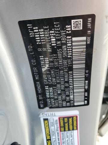 2018 HONDA CLARITY TO JHMZC5F38JC005510