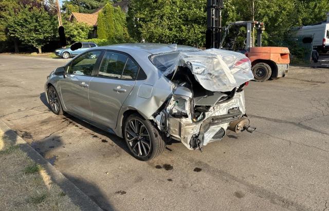 TOYOTA COROLLA SE 2020 silver  Gasoline JTDS4RCE2LJ019317 photo #4