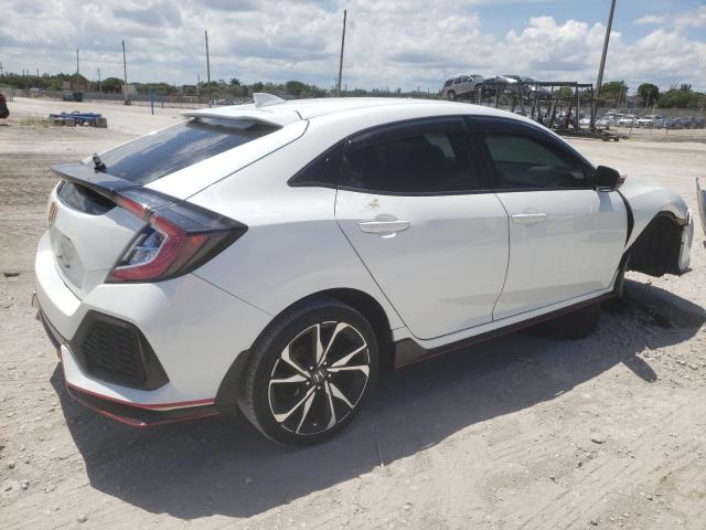 Vin: shhfk7g40ju210850, lot: 61905515, honda civic sport 20183