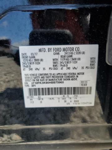 2017 FORD EDGE TITAN - 2FMPK3K90HBB75960