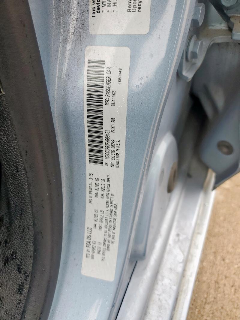2015 CHRYSLER 200 LIMITE 1C3CCCAB3FN680451