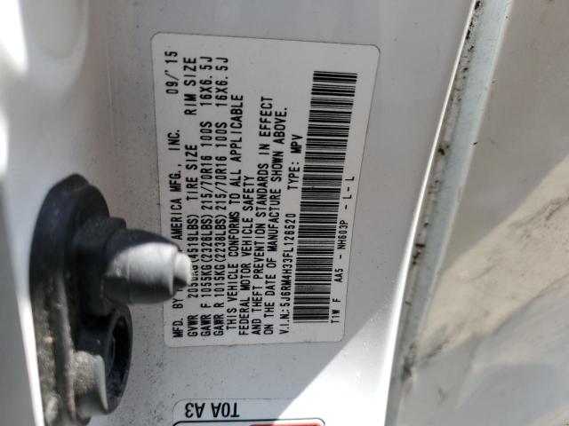 2015 HONDA CR-V LX 5J6RM4H33FL126520