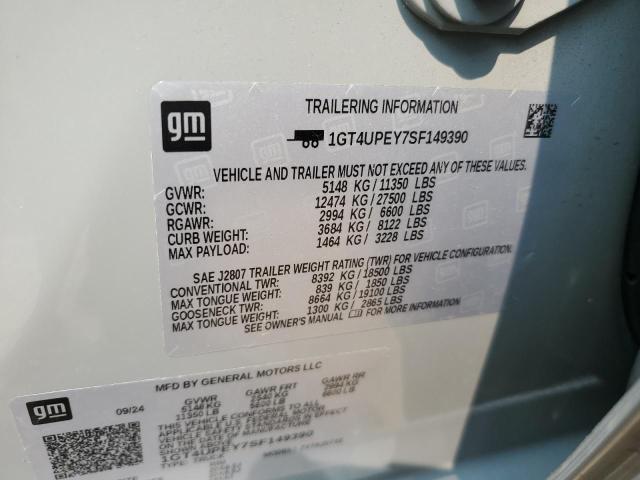 2025 GMC SIERRA K25 1GT4UPEY7SF149390