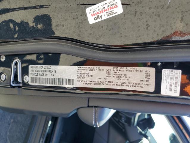 2023 JEEP GRAND CHER - 1C4RJKBGXP8880419