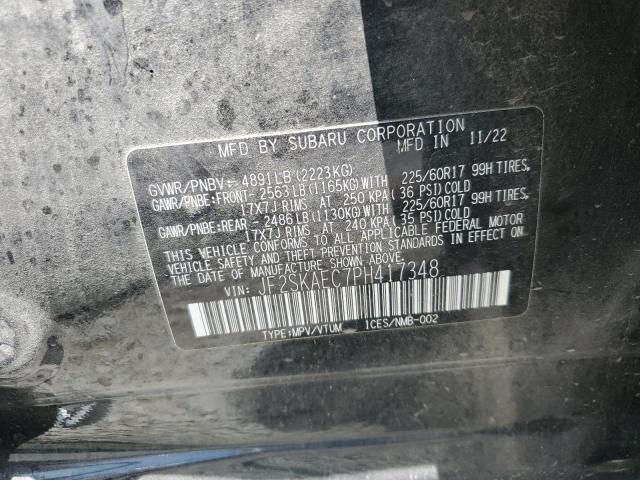 2023 SUBARU FORESTER P JF2SKAEC7PH417348