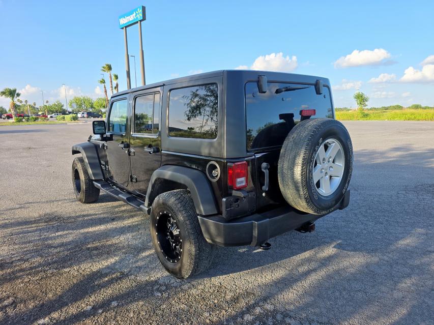 JEEP WRANGLER U 2018 black  flexible fuel 1C4HJWDG0JL899680 photo #4