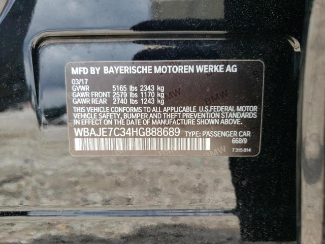 2017 BMW 540 XI WBAJE7C34HG888689