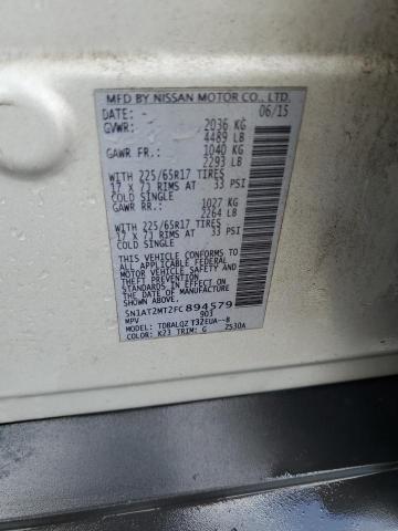 2015 NISSAN ROGUE S - 5N1AT2MT2FC894579
