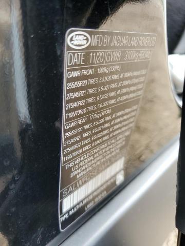 2021 LAND ROVER RANGE ROVE SALWR2SE5MA764603