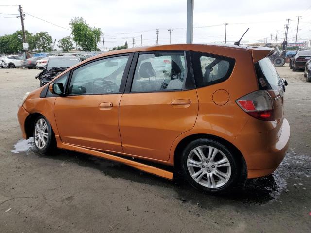 HONDA FIT SPORT 2011 orange  gas JHMGE8H5XBC013059 photo #3