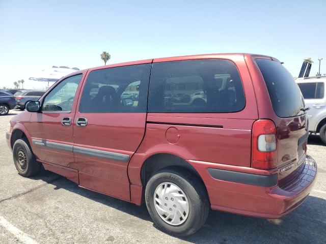CHEVROLET VENTURE 2002 burgundy  gas 1GNDX03E52D303251 photo #3