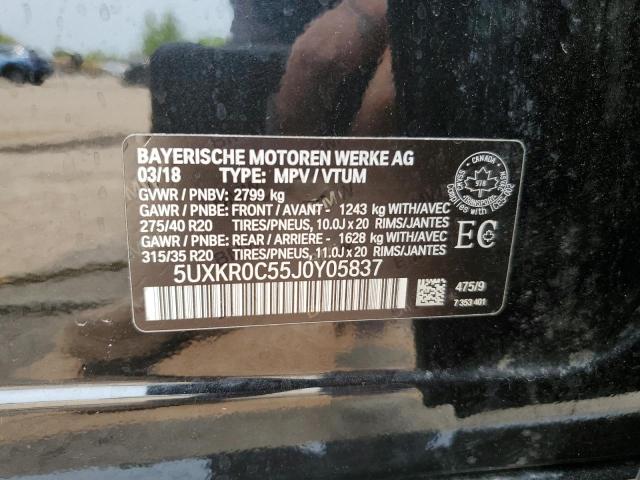 5uxkr0c55j0y05837 - 2018 Bmw x5 xdrive35i - #58568895