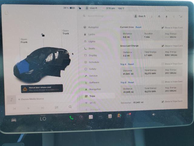 2021 TESLA MODEL Y 5YJYGAEE9MF275270