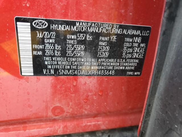 2023 HYUNDAI SANTA FE L 5NMS4DALXPH483648