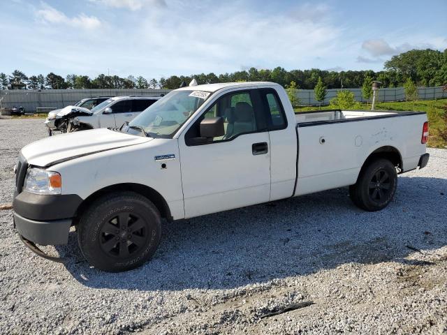 FORD F150 2008 white  gas 1FTRF12238KD97245 photo #1